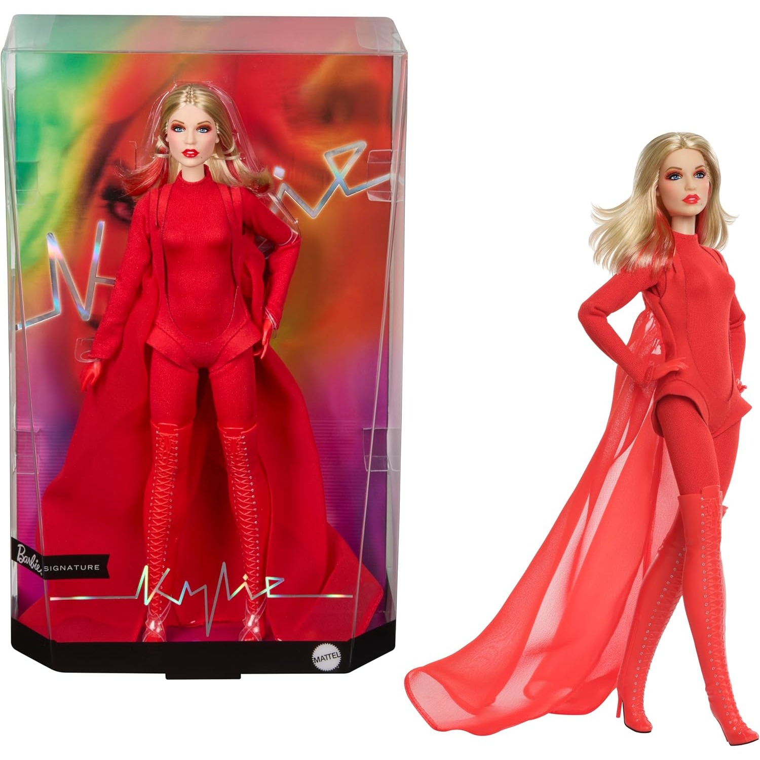Mattel Toy Barbie - Oryginalna lalka Barbie Kylie Minogue, kolekcjonerska,