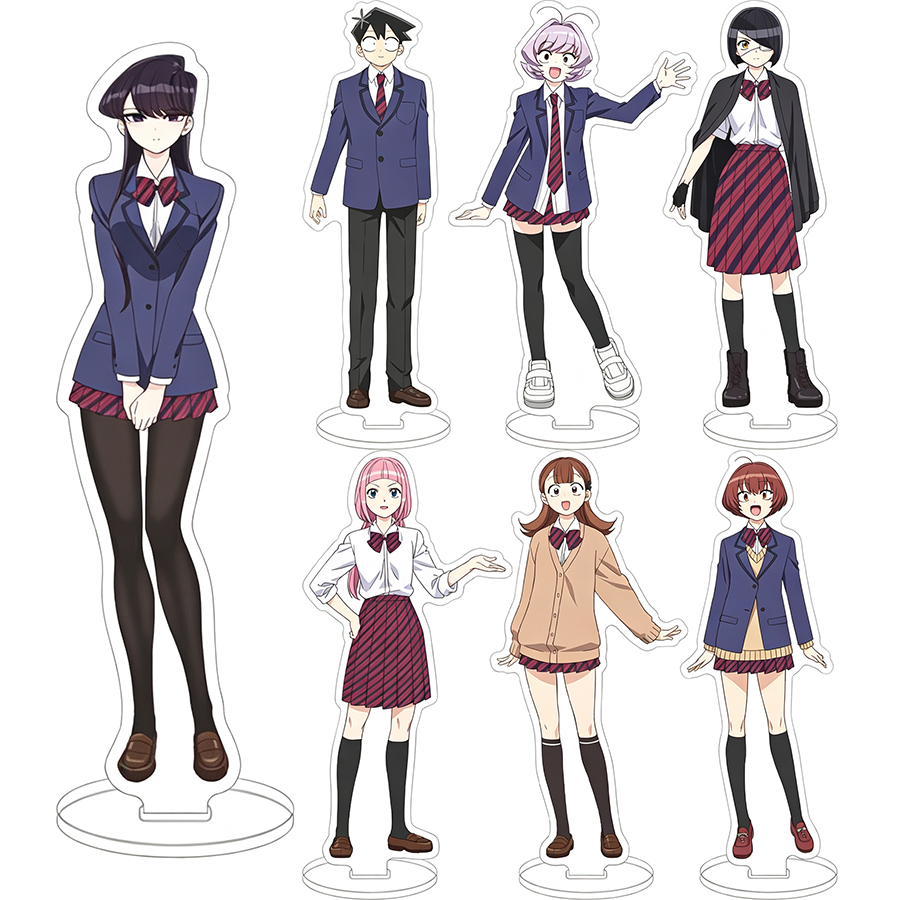 Figurka Anime Komi Can't Commu – Figma Stand Set recenzja i cena