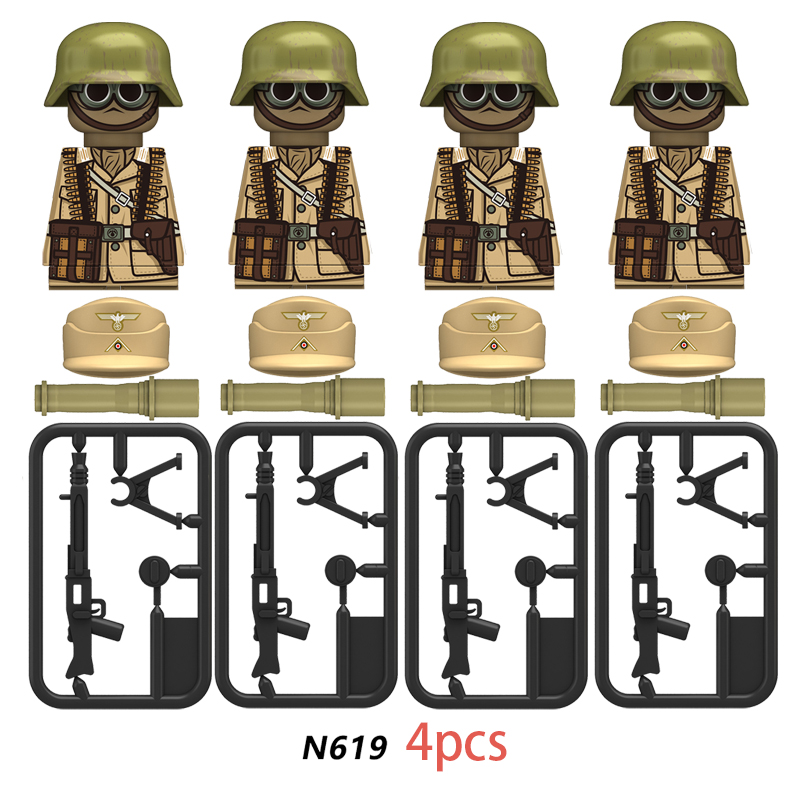 GORĄCE Figurki Wojskowe Klocki – Lego Minifigure Holder recenzja i cena