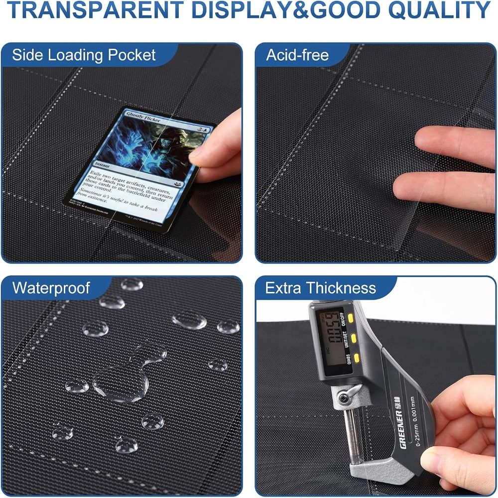 10 sztuk, strony do segregator – Trading Card Binder recenzja i cena